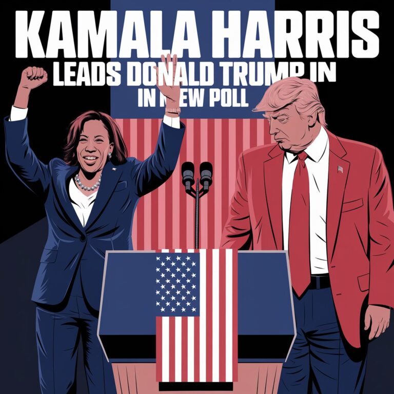 Comprehensive Article on “Kamala Harris Leads Donald Trump in New Poll.”