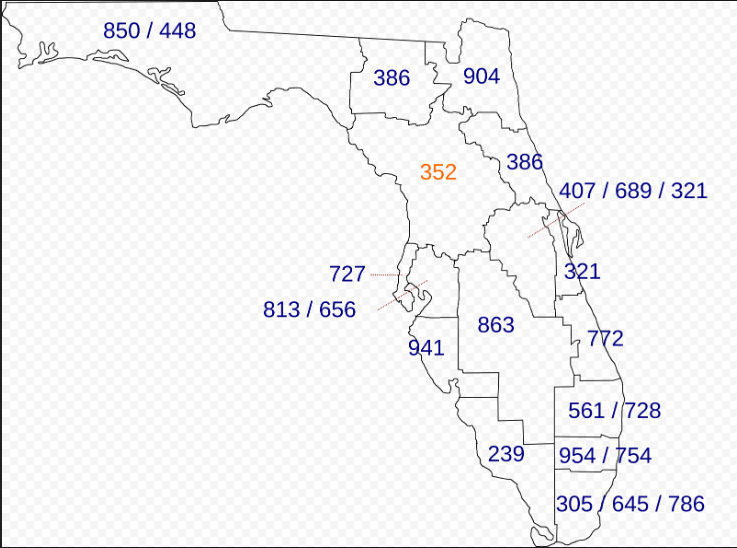 407 area code