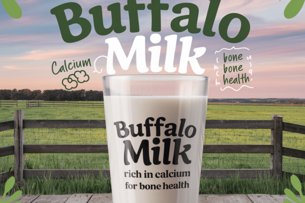 wellhealthorganic buffalo milk tag