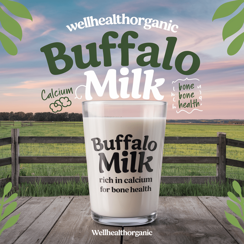 wellhealthorganic buffalo milk tag