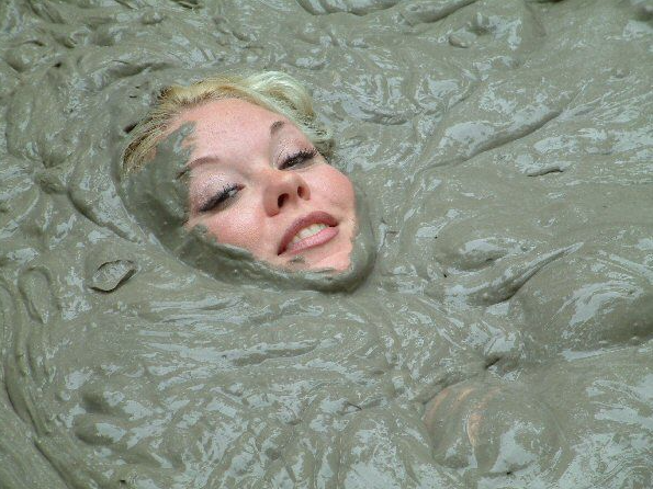 woman swallowed by quicksand beach